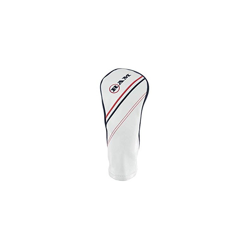 Ram FX Golf Club Headcovers For Hybrid Rescue, White
