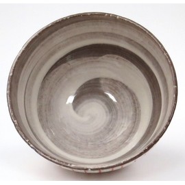 Hasami ware Happy, Army Type Kilns 赤土 Thousand Muscle Rice Bowl Red 52098 