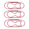 4 Box Cute Cat Paper Clip Fun Shaped Plated Surface