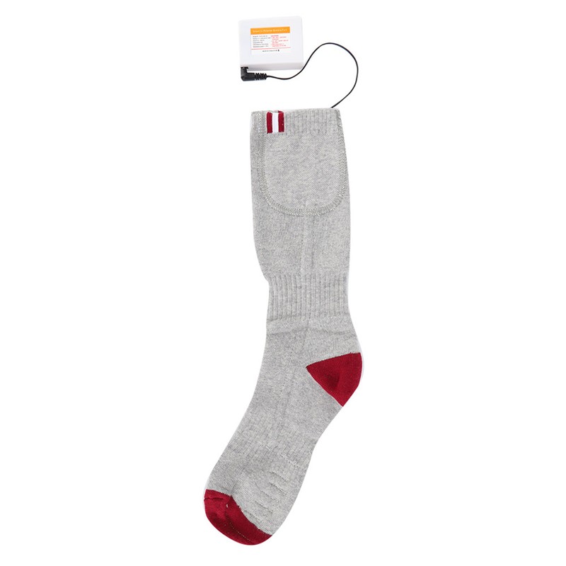 Heating Electric Rechargeable Adjustbale Temperature Winter Heated Thermal SockEU Plug