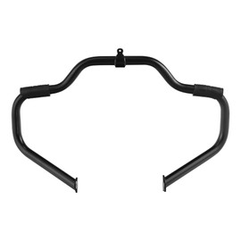 TCT-MOTORPARTS 1-1/4 Mustache Engine Guard Highway Crash Bar Fit For 2009-2024 Harley Touring Road King Street Glide Electra Glide and Trike models