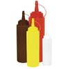 Vogue W833 Squeeze Sauce Bottle, 35 oz., Red