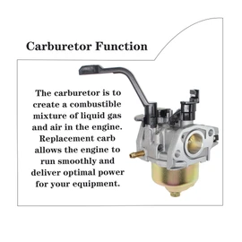 Fit for Huayi P19-1 Carburetor Compatible with Predator 4000 4375 Champion Honda Generac PowerHorse 3000W 3500W 4000W Generator Powered by 196cc 208cc 212cc 223cc 224cc