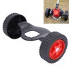 Fockety String Trimmer Wheels, Adjustable Support Wheels with Guard, Universal