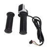 1 Pair Handlebar Throttle Grip Universal LED Display Wire Twist