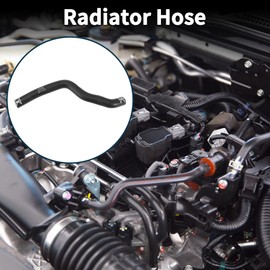 HEROFFIX Radiator Hose No.6Q0121157BJ Coolant Pipe Heater Hose for Volkswagen Polo 2006-2010 Rubber Black Good Sealing