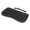 USB Keyboard Durable Plastic 87 Keys KB‑301B Keypads General Ergonomically