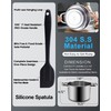 Double Boiler Pot Set,1200ML Double Boiler for Chocolate Melting, 2800ML