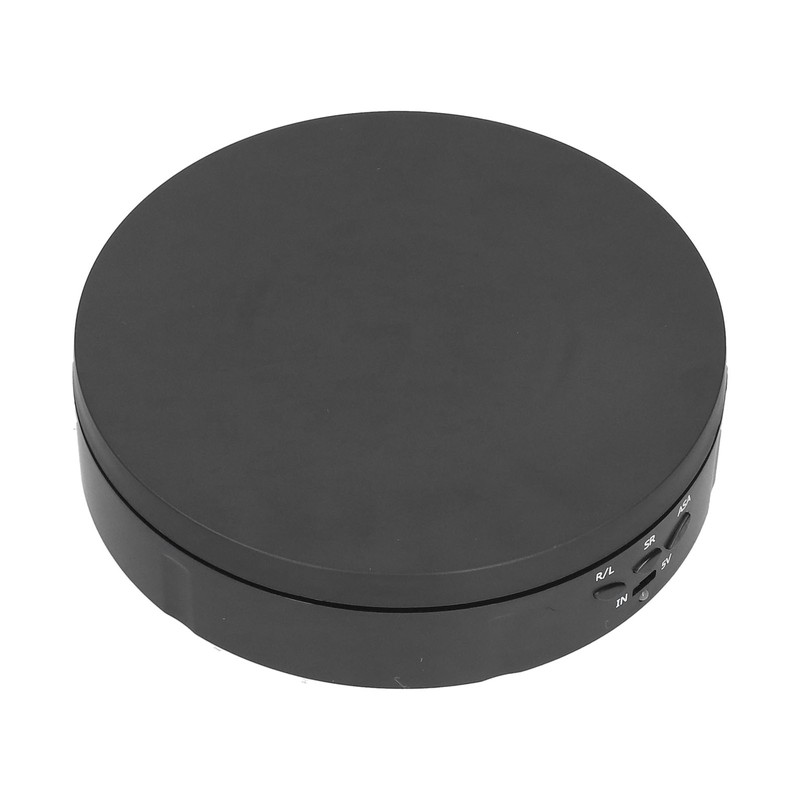 145mm 360° Round Auto Rotating Display Stand 3 Speed Control