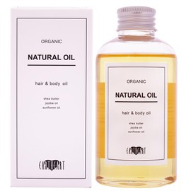 EARTHEART Hair Oil, Natural Oil, 5.1 fl oz (150 ml), Citrus Scent, For Hair & Body, Repair, Moisturizing, Styling Agent, Glossy Outbath Oil, Born in Salon