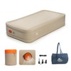 Penesas Twin Air Mattress with Built-in Pump, 650 lbs Support
