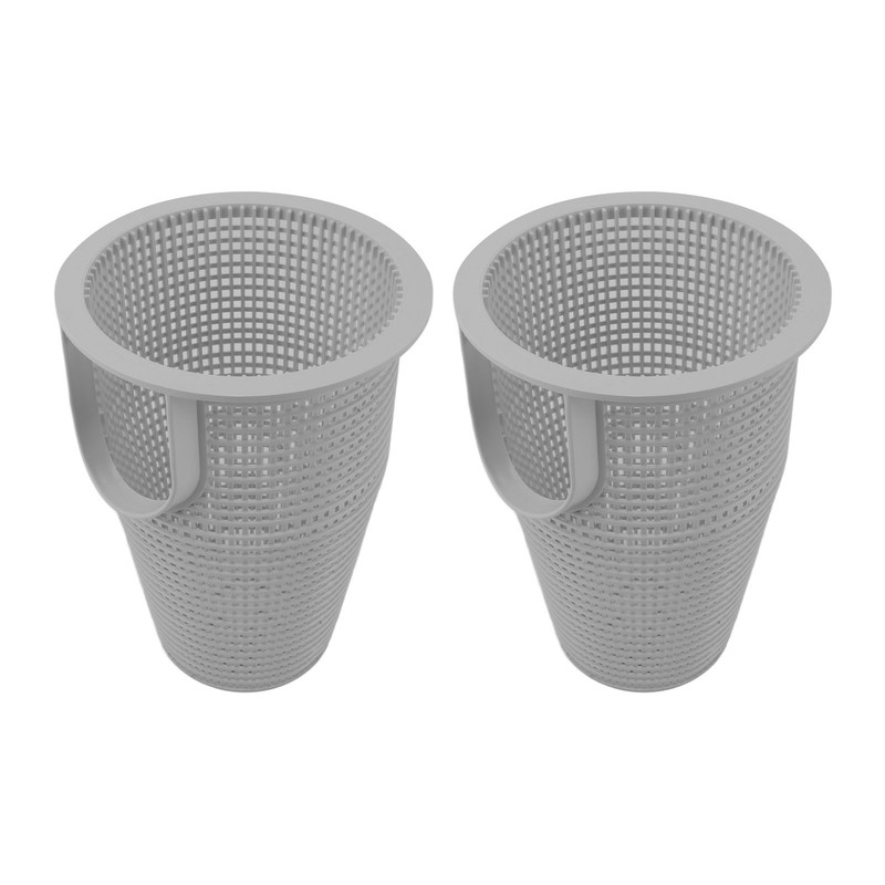 2PCS Pool Pump Filter Basket Easy To Install B199 Strainer