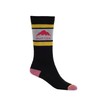 Burton Kids Weekend Midweight Socks (Pack of 2) 24-25, AZALEA