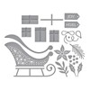 Spellbinders S4-1358 Delivering Joy Sleigh Etched Dies from The Handmade