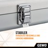 GEWO Aluminium Safe Racket Case - Table Tennis Aluminium Case