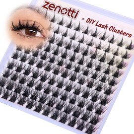 Manga Lash Clusters Wispy Cluster Eyelash Extensions Natural Spiky Individual Lashes Clusters Fairy DIY Lash Extensions 10-16mm Anime Japanese Eyelashes by zenotti