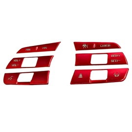 TOTMOX Steering Wheel Button Switch Cover Trims, Compatible with Honda 11th Gen Civic Touring Sedan Sport Touring Hatchback 2022