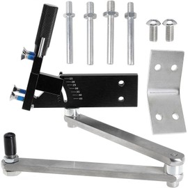 for Straight Lawn Mower Blade Sharpener Adjustable Holder 15°- 45° For Straight And Standard