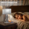 Bedroom Table Lamps Set of 2 - Grey Touch Bedside