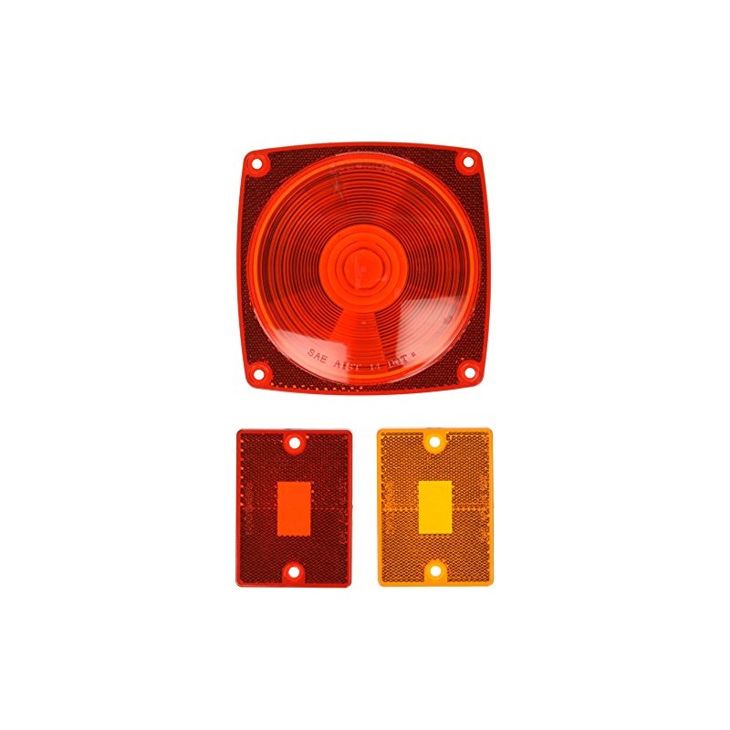 Optronics A8RK Tail and Side Marker Light Replacement Lens Set,