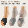 SATiNU Bunion Supporter, Toe Pad, Anti-bunions (L, Beige)