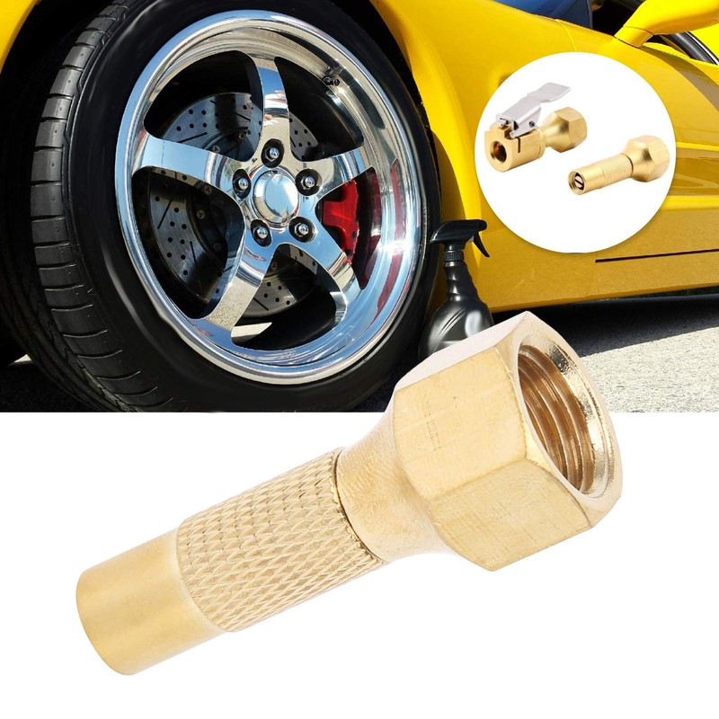 Schrader Female To 1/4 Npt Female, Twist NPT Internal Thread