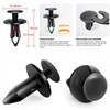 50 Pieces Car Mounting Clips Car Bumper Plastic Rivet Fastener
