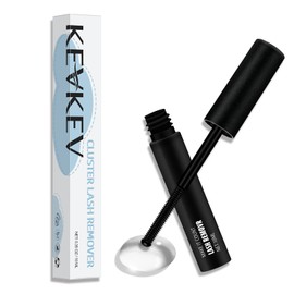 KevKev Cluster Lash Glue Remover Eyelash Remover for Lash Clusters 10ml Easy Removal of DIY Lash Extention Gentle Oil Texture