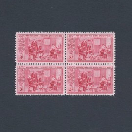 Betsy Ross - First Flag of the Revolution Mint Set of 4 Stamps 72 Years Old!