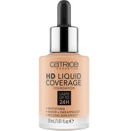 Catrice | HD Liquid Coverage Foundation | High & Natural Coverage | Vegan & Cruelty Free (025 | Warm Oat)