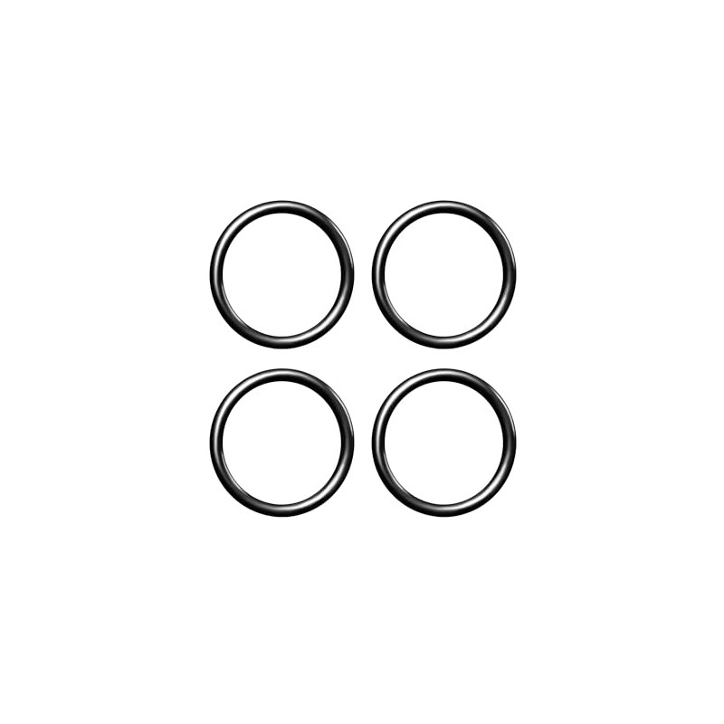 Sink Drain O Ring (4), Plunger Rubber Gasket for 3