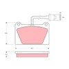 TRW GDB336 Brake Pads
