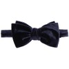 HUGO Men's Velvet Bow Tie, Dark Blue405