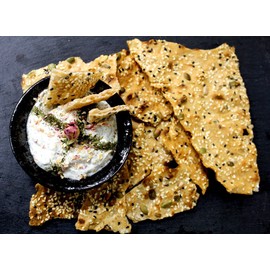 SunGak - Baked Multigrain Sangak Crackers, All Natural (7.02 oz)