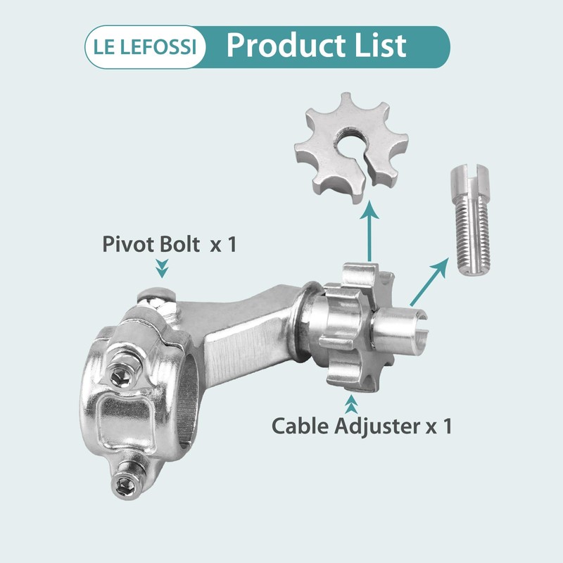 LE LEFOSSI 7/8" Handlebars Clutch Perch Assembly with Hot Start