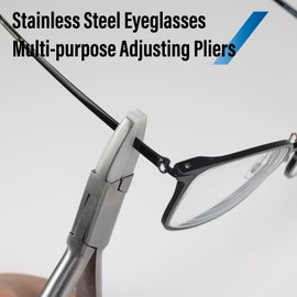 Dhoptical Eyeglasses Frame Pliers,Used for Glass Frame Tail Plier Optical Adjusting Eyeglasses Glasses 'Frame Leg Adjust Eyeglass Repair Tool