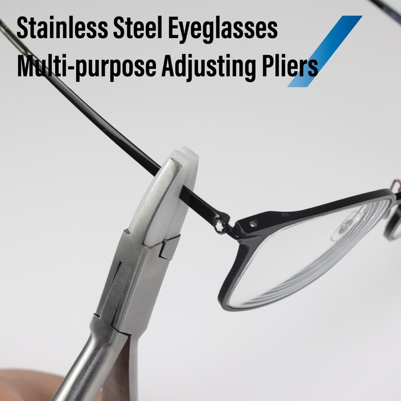 Dhoptical Eyeglasses Frame Pliers,Used for Glass Frame Tail Plier Optical