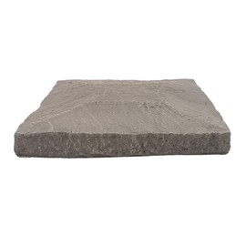 GenStone Faux Stacked Stone Flat Pillar Cap 13.5" x 13.5" x 1.75" in Kenai Color for Do It Yourself Friendly Home Improvement Projects