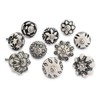 Ajuny Ceramic Cabinet Knobs, Set of 20 - Vintage Black