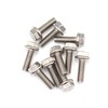cSeao 1/4-20 x 1-1/4" Flanged Hex Head Bolts Flange Hexagon