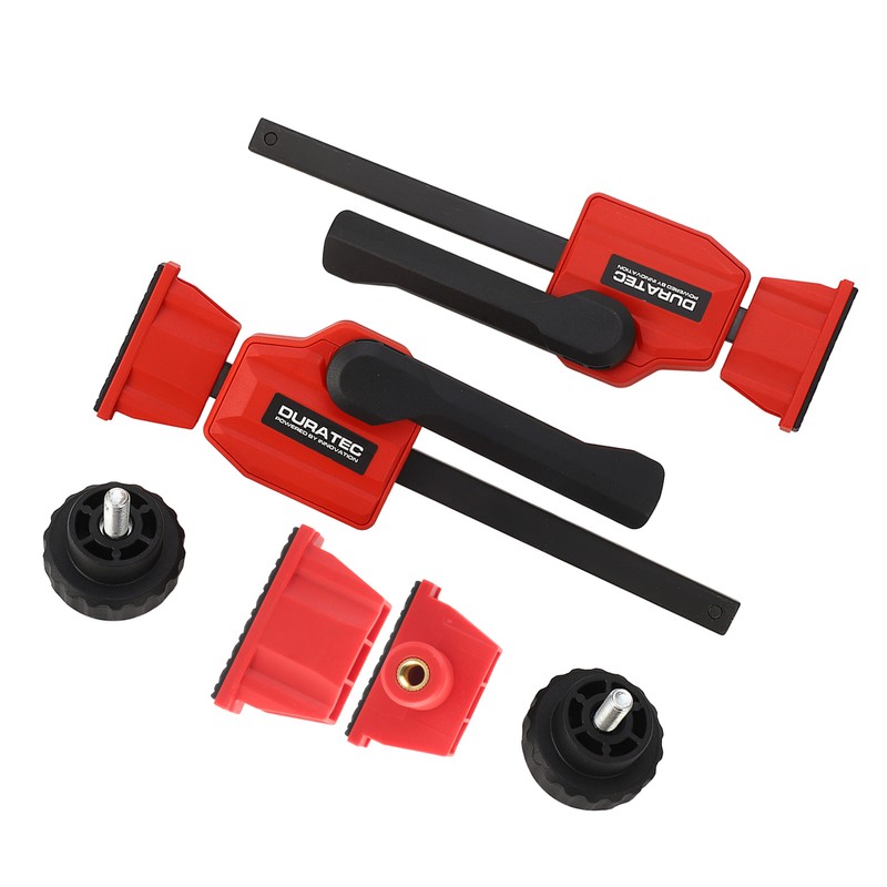 2Pcs Bench Dog Clamps Woodworking Workbench Dog Hole Edge Adjustable