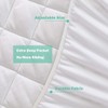 Waterproof Quilted Microfibre Mattress Protectors Water Resistent, Non Allergenic Fully
