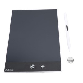 Doodle Board Drawing Tablet 9.5 Inch LCD Dual Screen Erasable Reusable Electronic Drawing Writing Board White