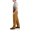 Carhartt Men'sRelaxed Fit Duck Bib Overall Carhartt Brown,L30-W36