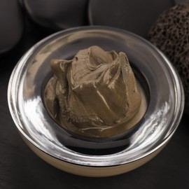 Black Sand Labs Premium Dead Sea Mud Mask – Intense Hydration & Cleanser with Dead Sea Minerals, Argan Butter & Grapeseed Oil – Luxury Facial Mask for Men (100g, Sandalwood & Juniperberry)