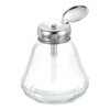 HARFINGTON Solvent Alcohol Dispensers 180ml(6.1oz) Conical Push Down Liquid Dispenser