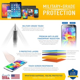 ArmorSuit MilitaryShield - Google Nexus 5 Screen Protector (Case Friendly) Anti-Bubble Ultra HD - Extreme Clarity & Touch Responsive Shield with Lifetime Free Replacements - Retail Packaging