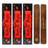 Aromasenses 3 Pack Goloka Vampire Blood Incense + 1 Gift