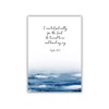 Psalm 40 1 Bible Verse Print, I Waited Patiently for