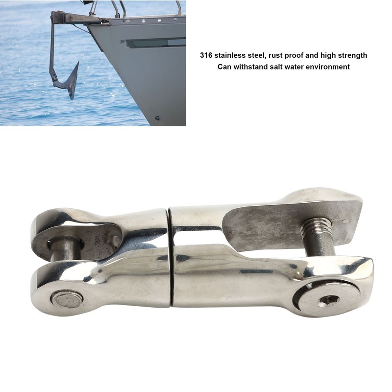 Boat Anchor Chain Connector 316 Stainless Steel Rust Proof 3/8in